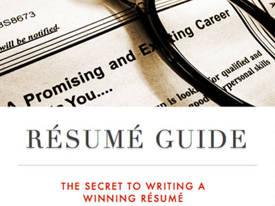 Resume writing resources