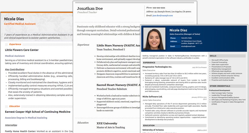 Online Resume Maker