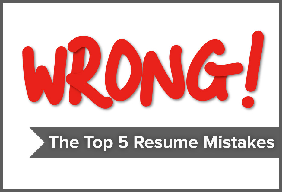 Common Resume Mistakes - 2014 | Resumonk