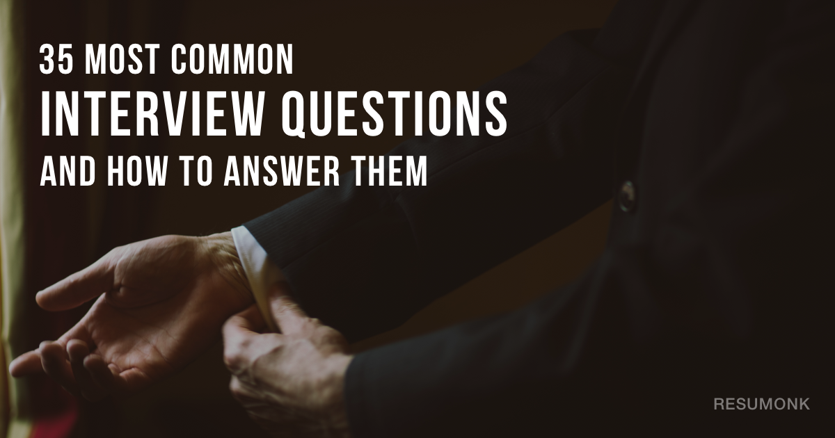 common interview questions and answers uk