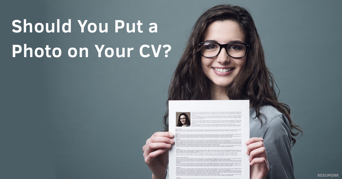 should you put a photo on your cv