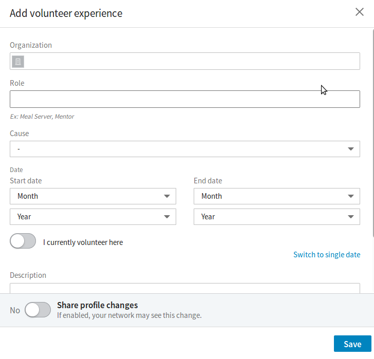 add-volunteer-experience-details-on-linkedin