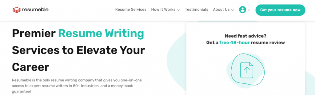 resumeble - Best Resume Writing Services 